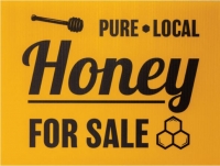 Corflute Honey For Sale Sign