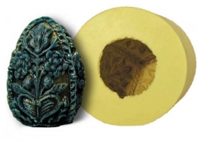 Candle Carved Egg